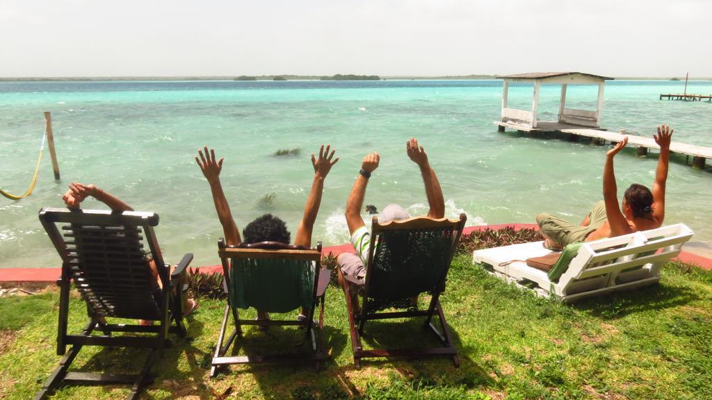 Bacalar Casa Lahar Vandrarhem Exteriör bild