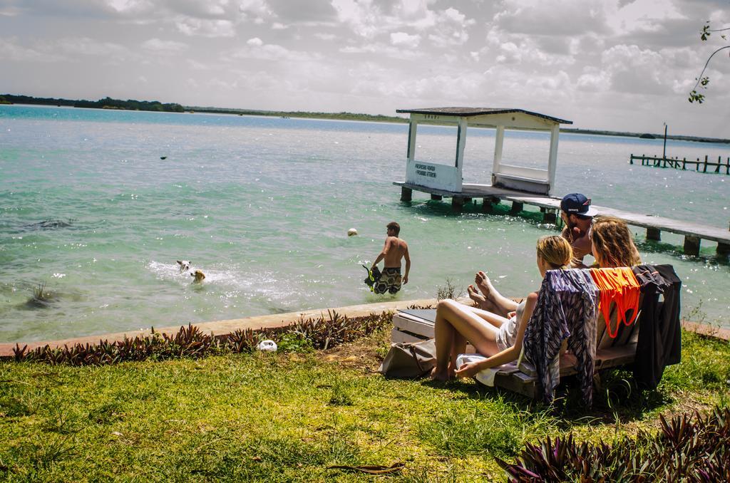 Bacalar Casa Lahar Vandrarhem Exteriör bild