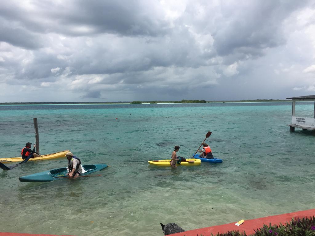 Bacalar Casa Lahar Vandrarhem Exteriör bild