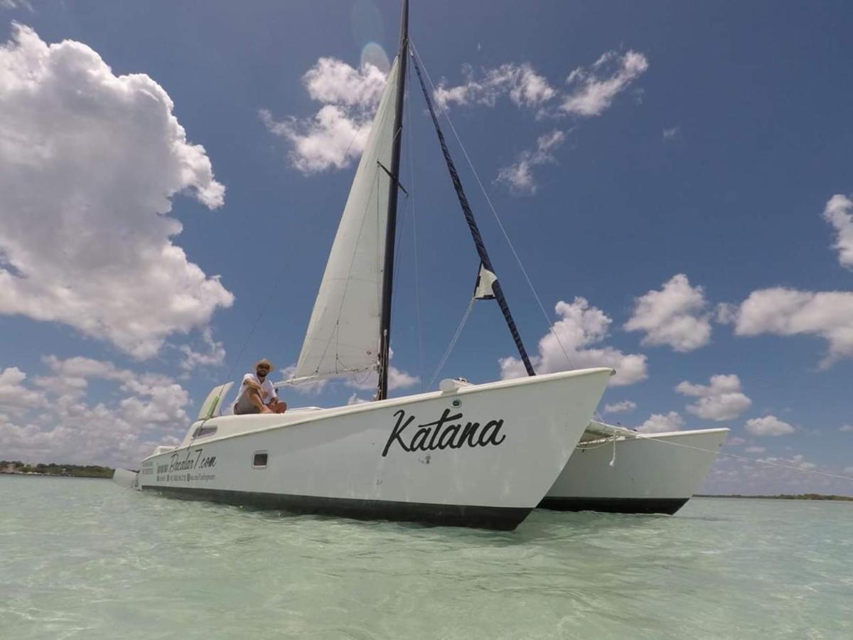 Bacalar Casa Lahar Vandrarhem Exteriör bild