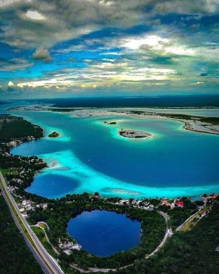Bacalar Casa Lahar Vandrarhem Exteriör bild